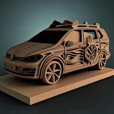 3D model Volkswagen Touran (STL)